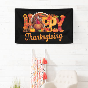 Banderoles Déchets de bon thanksgiving Automne
