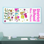 Banderoles Décor de la porte de l'infirmière; Mieux vaut être (Salon professionnel)