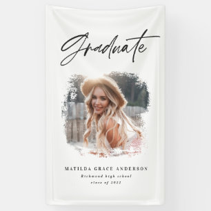 Banderoles Décor de la soirée de remise de diplômes de typogr