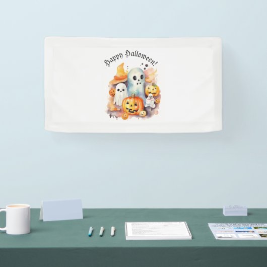 Banderoles Décor Halloween (Salon professionnel)