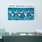 Banderoles décoration de fête d'anniversaire (Salon professionnel)