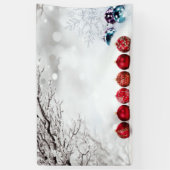 Banderoles Décoration de l'ornement de Noël (Vertical)