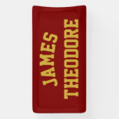 Banderoles Décoration murale personnalisée pour la nurserie d (Verticale)