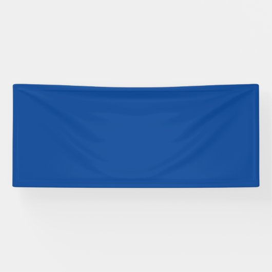 Banderoles Deep Blue #004095, Cool Blue Vinyl Banner (Horizontal)
