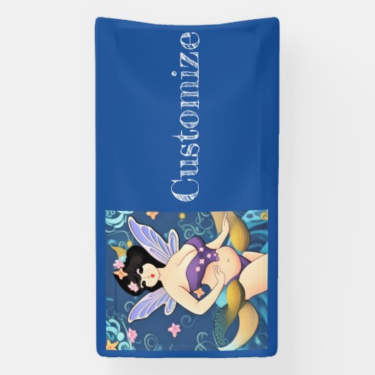 Banderoles Déesse de fée en pleine figure Thunder_Cove (Verticale)