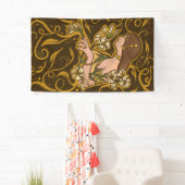 Banderoles Déesse druide estivale (En situation)