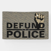 BANDEROLES DÉFIER LA POLICE (Horizontal)