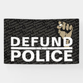 BANDEROLES DÉFIER LA POLICE (Horizontal)