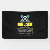 Banderoles Définition du soudeur (Horizontal)