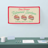 Banderoles Déjeuner de retraite Déjeuner Club de dinde Sandwi (Salon professionnel)