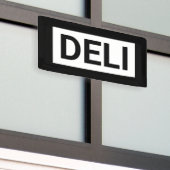 BANDEROLES DELI SIGN BANNER (Bâtiment extérieur)