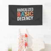 Banderoles Démocratie Sociale Radicalisée Par Une Décence Fon (En situation)