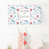 Banderoles Dents et outils Diplôme de Motif dentaire (En situation)