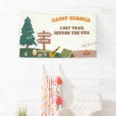 Banderoles Dernier Sentier Avant Le Camp Veil Bachelorette Pa (En situation)