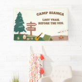 Banderoles Dernier Sentier Avant Le Camp Veil Bachelorette Pa (En situation)