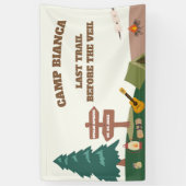 Banderoles Dernier Sentier Avant Le Camp Veil Bachelorette Pa (Vertical)