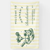 Banderoles Dernier Swing Avant Le Week-End Pickleball Bach (Vertical)