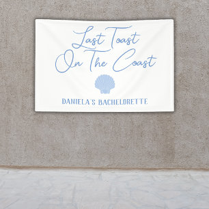 Banderoles Dernier Toast Sur La Côte Beach Bachelorette