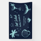 Banderoles Dernière Fête de Bachelorette de Mermaid Beach (Verticale)