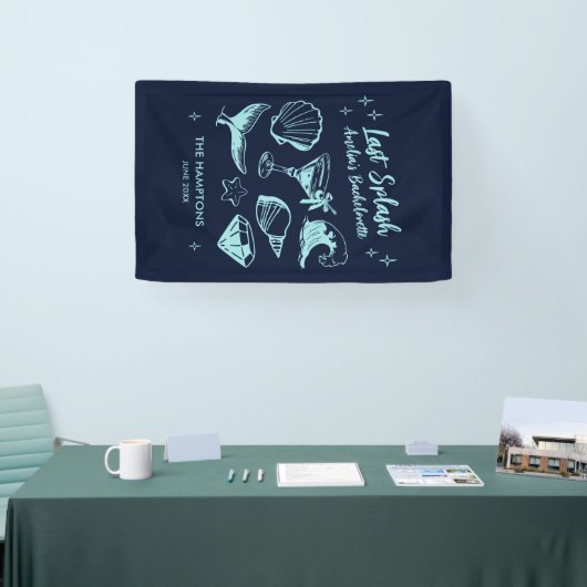 Banderoles Dernière Plongée Fête de Fille de Mermaid Beach (Salon professionnel)