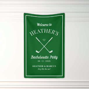 Banderoles Dernière swing avant le Ring Golf Bachelorette