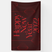 Banderoles Design dynamique, élégant, cool Bonne année 2022 (Vertical)