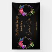 Banderoles Design mariage mystique et romantique (Verticale)