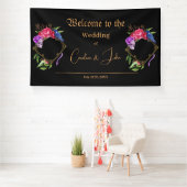 Banderoles Design mariage mystique et romantique (Insitu)