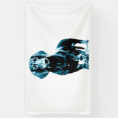 Banderoles Design moderne dachshund (Vertical)