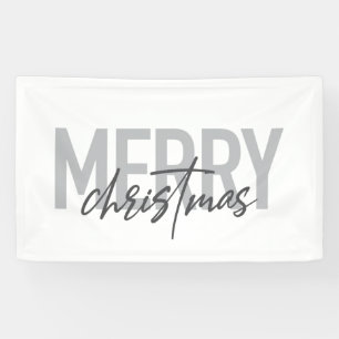 Banderoles Design moderne, simple, urbain cool Joyeux Noël