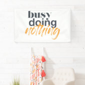 Banderoles Design urbain, moderne et tendance de Busy Doy Not (En situation)