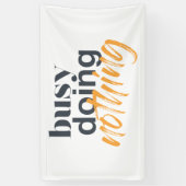 Banderoles Design urbain, moderne et tendance de Busy Doy Not (Vertical)