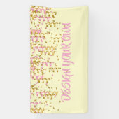 Banderoles Design Your Own Confetti (Verticale)