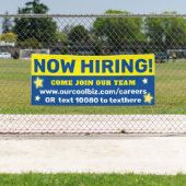 Banderoles Désormais, l'aide à l'embauche est demandée pour r (En situation)