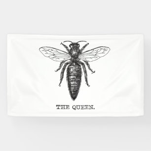 Banderoles Dessin classique de l'illustration de Queen Bee
