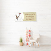 Banderoles Dessin d'humour australien kangourou (En situation)