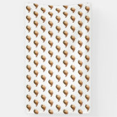 Banderoles Dessin d'Oiseau de Bruant (Vertical)