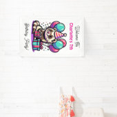 Banderoles Dessin Fetter Fête d'Anniversaire Personnalisé (Insitu)