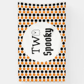 Banderoles Deux 2ème anniversaire Éffrayant (Vertical)