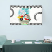 Banderoles Deux fêtes d'anniversaire rapides (Salon professionnel)