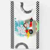 Banderoles Deux fêtes d'anniversaire rapides (Vertical)