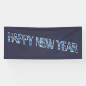 Banderoles Diamant bleu HNY (Horizontal)