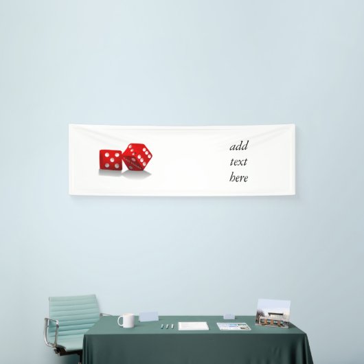 Banderoles Dice Las Vegas (Salon professionnel)