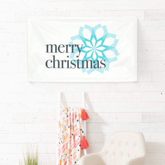 Banderoles Différent design classique de "Joyeux Noël" (En situation)