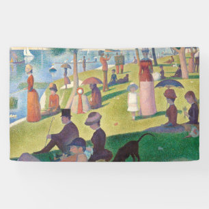 Banderoles Dimanche sur La Grande Jatte Seurat Peinture