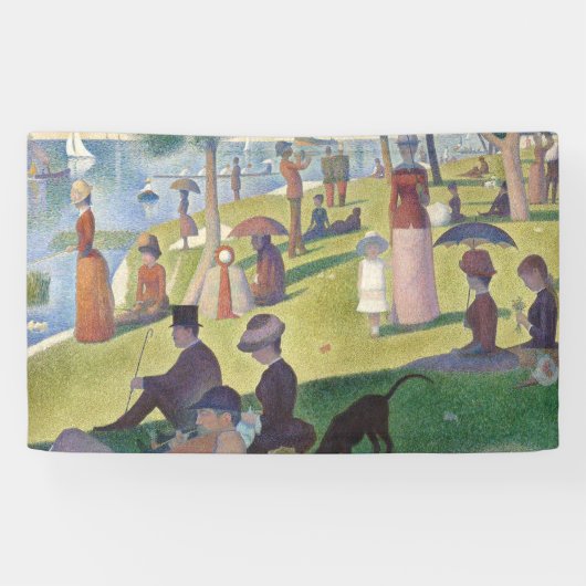 Banderoles Dimanche sur La Grande Jatte Seurat Peinture (Horizontal)