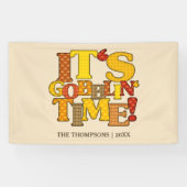 Banderoles Dîner d'action de grâces amusant (Horizontal)