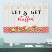 Banderoles Dîner d'action de grâces pour la Turquie (Salon professionnel)