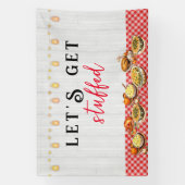 Banderoles Dîner d'action de grâces pour la Turquie (Verticale)