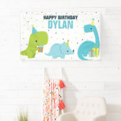 Banderoles Dino Anniversaire de enfant Party (En situation)
